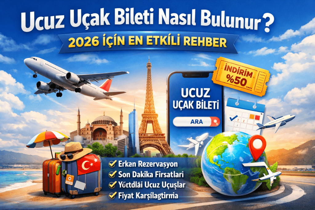 2026’da En Ucuz Uçak Bileti